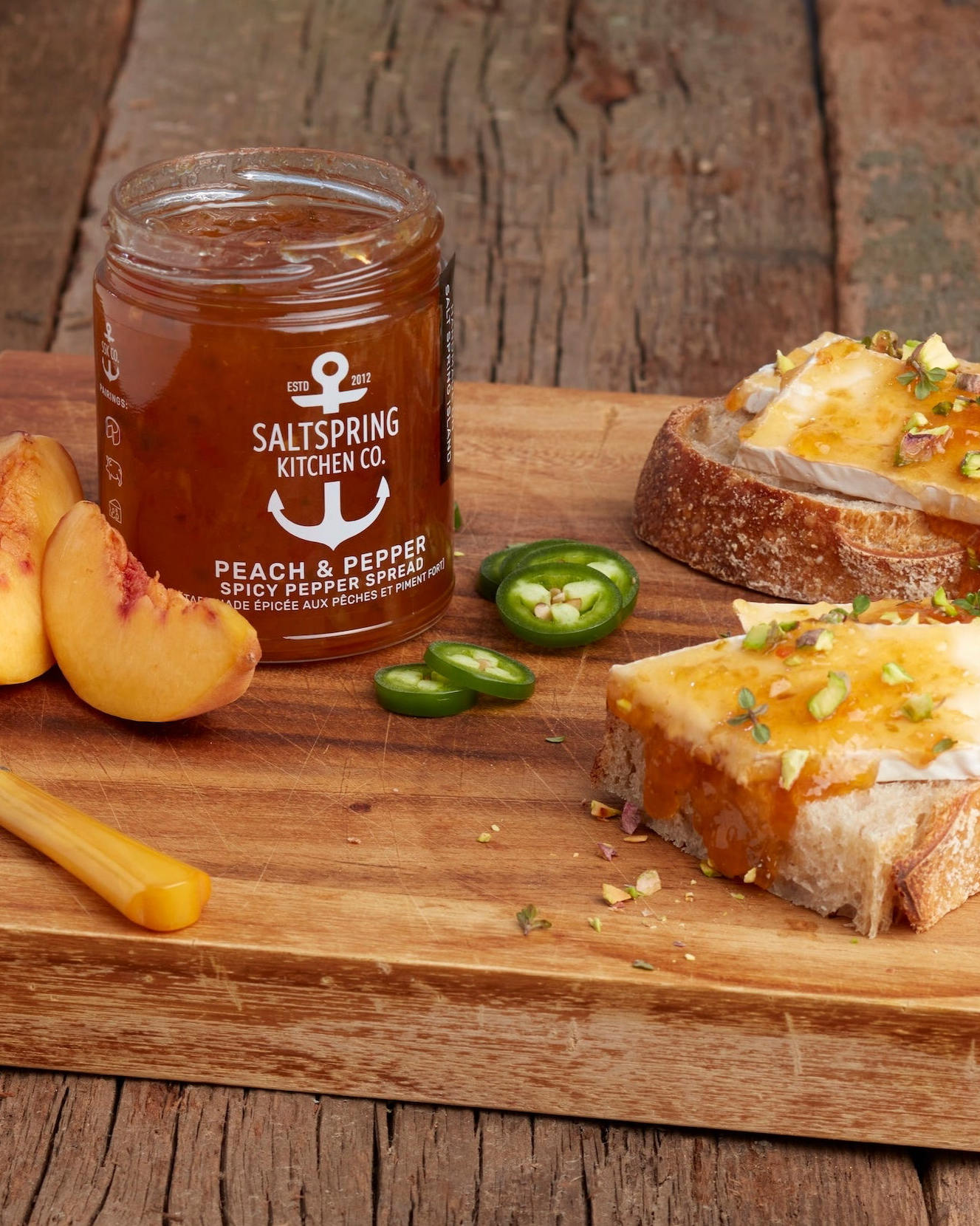 Peach & Pepper Spicy Pepper Spread
