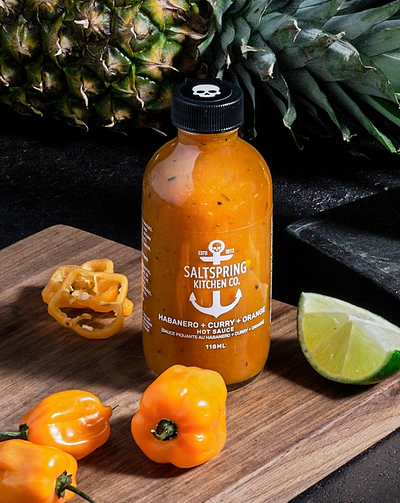 Habanero + Curry + Orange Hot Sauce