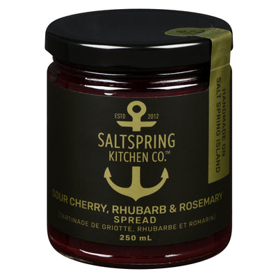 Sour Cherry, Rhubarb & Rosemary Spread